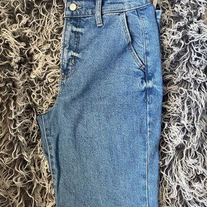 Old Navy Sky Hi Straight Jeans Size 0